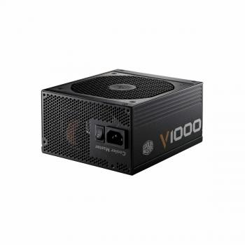 
Cooler master V1000 { 1000W output capacity / Fully modular / 80 plus gold / 135 mm silent fan / Tight voltage regulation } RS-A00-AFBA-G1